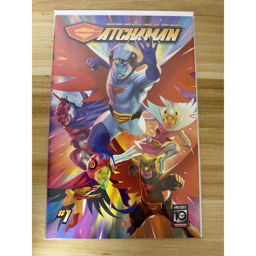 GATCHAMAN #1 COVER A INAKI MIRANDA MAD CAVE 2024